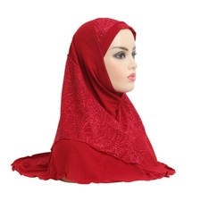 Instant Headscarf Shawl Wrap Amira Scarf Muslim Women Hijab Prayer Niqab Khimar