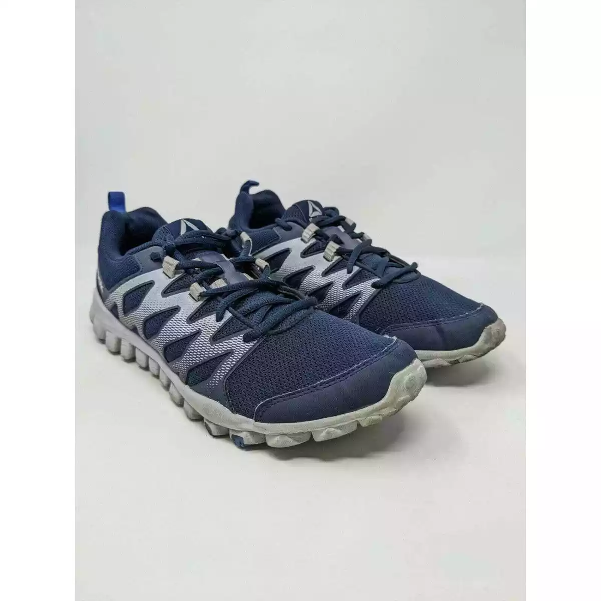 Mens Reebok Realflex Train 4.0 SZ 10 Blue Cross Trainer Sneakers Athletic Shoes |