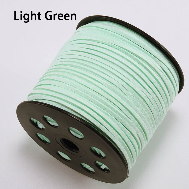 10Yards Flat Faux Suede Leather Cord Jewellery Velvet String Thong