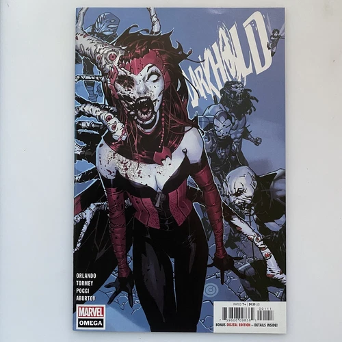 Darkhold Omega #1 (2022) NM Scarlett Zombie Witch