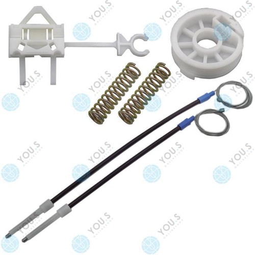 For Fiat Palio Window Regulator Repair Kit Cable Pull - Set - Front Left+Right - Picture 3 of 3