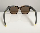 NEW $490 Balenciaga Havana Grey Brown Yellow Tortoise 55mm Oversized Sun Glasses — photo 6