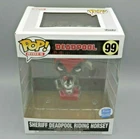 FUNKO POP! Sheriff Deadpool Riding Horsey Shop Exclusive Marvel Vinyl Figure #99