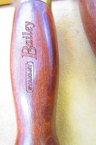 Stanley Bailey wood chisel set in leather roll - Foto 11 di 13