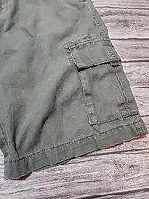 Boy Scouts of America Cargo Shorts Boy's 16 Green Hiking Outdoor 9" Inseam Men's