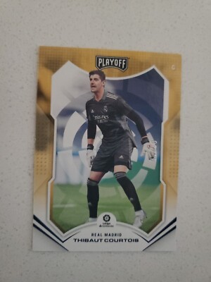 Thibaut Courtois 2021 22 Panini Chronicles Playoff No.78