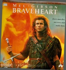 Braveheart Laserdisc - Mel Gibson