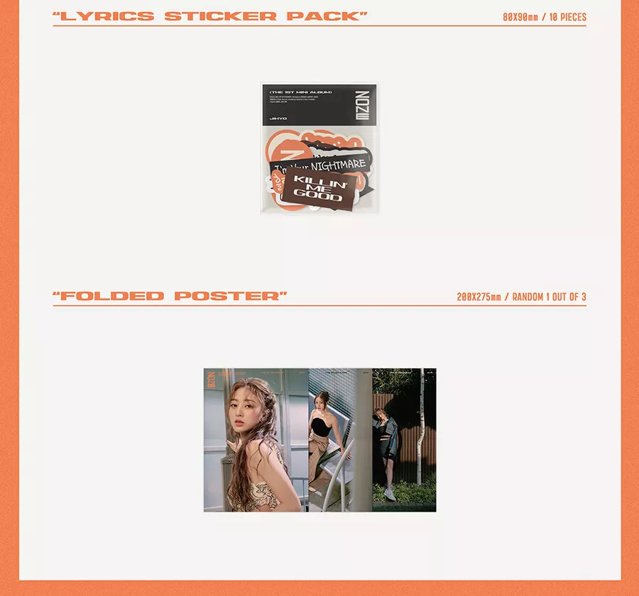 TWICE JIHYO [ZONE] 1st Mini Album CD+Photo Book+3 Card+