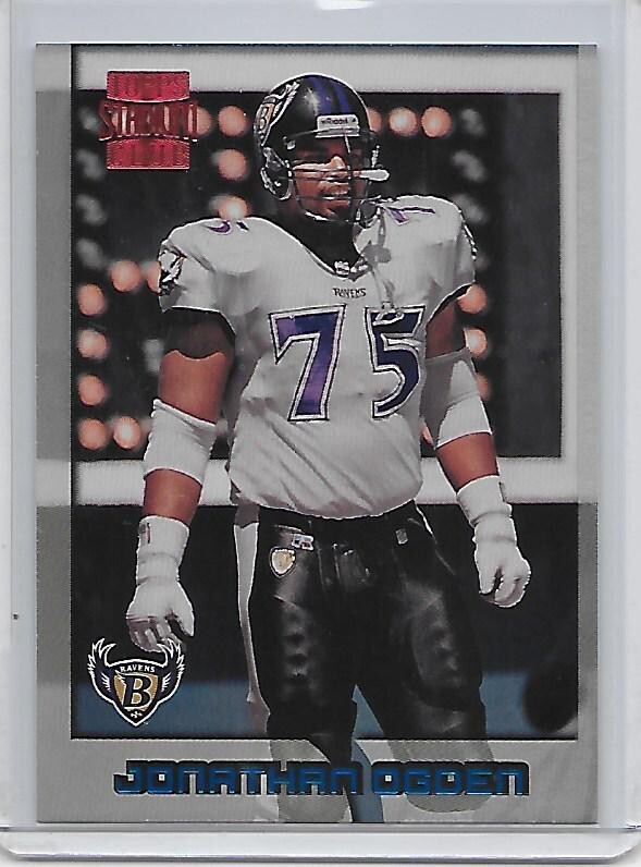 1996 Stadium Club Members Only RARE ROOKIE JONATHAN OGDEN #338
