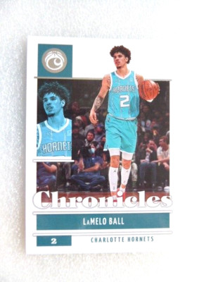 2021 Lamelo Ball Charlotte Hornets Chronicles #10 Card NBA Basketball