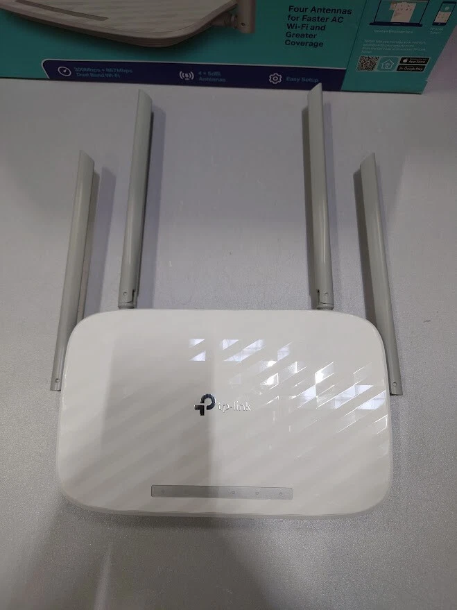 TP-Link Archer C50 AC1200 Router - Gebraucht, Funktioniert, Mit Ladegerät - Bild 4 von 4