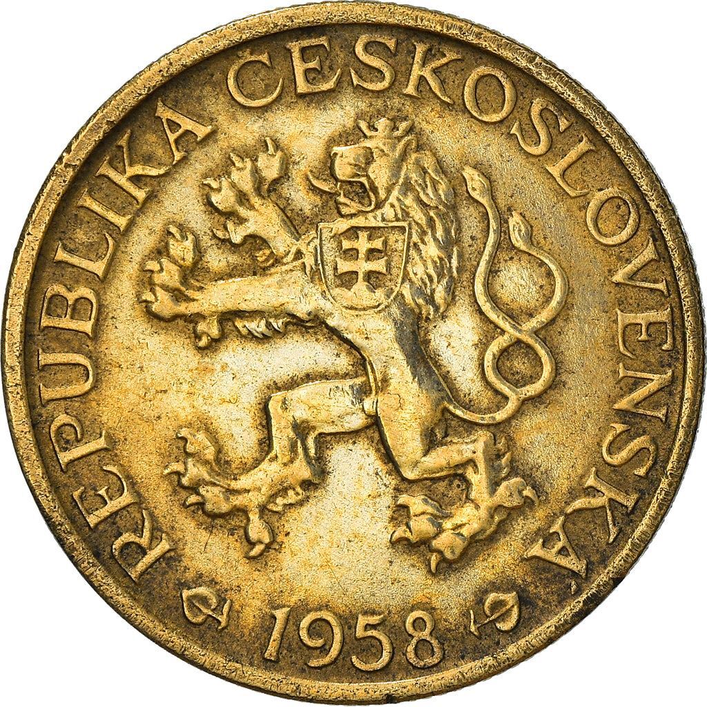 Czechoslovakia | 1 Koruna Coin | Lion | KM46 | 1957 - 1960 | eBay