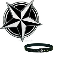 Nautic Star Rockabilly Stern GüRtelschnalle 50S Belt Buckle Rock`Nroll *080