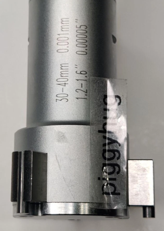 iGaging digital bore gauge 1.2 - 1.6" absolute 3 point .00005" reading data out - Image 2 of 4