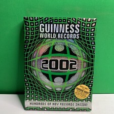GUINNESS WORLD RECORDS 2002 Hundreds Of New Records Inside Hardcover Book