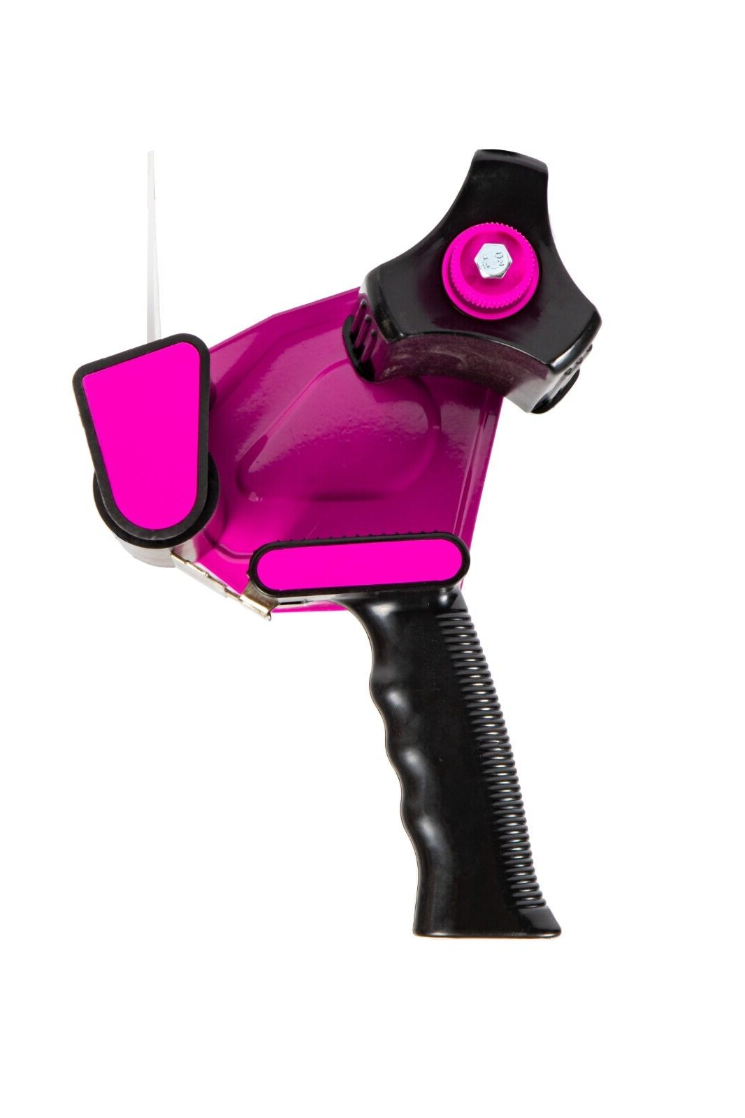 Tape Gun 3-in Wide Lightweight Ergonomic Non-Slip Handle, Pink
