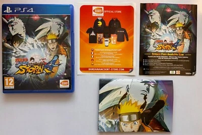 Jeu PS4 sony playstation Naruto Shippuden Ultimate Ninja Storm 4 complet poster - Photo 1/3