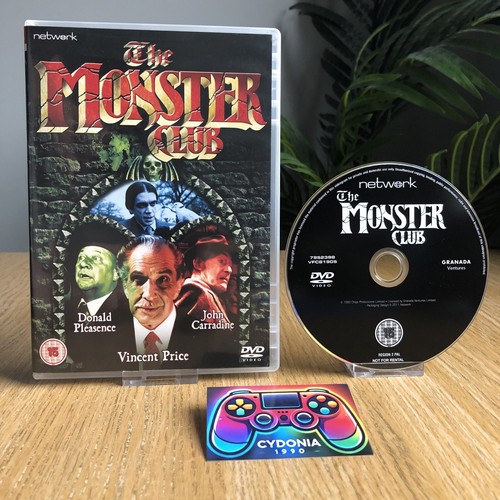 The Monster Club DVD Region 2 Netzwerk WIE NEU ZUSTAND