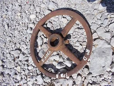 mower deck machine compressor 8" 8 inch belt driven pulley