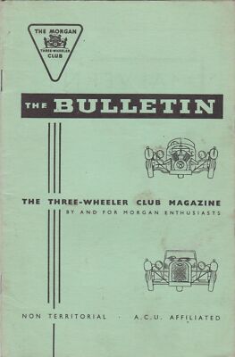 bulletin dreirad mogan club magazin oktober 1975 ref r12814