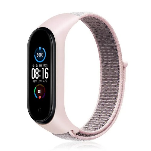 Nylon Ersatz Armband für Xiaomi Mi Band 4 5 6 7 Sport Fitness Klettverschluss - Bild 10 von 17