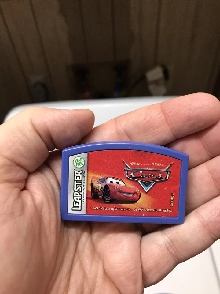 Leap Frog Leapster 2003-2004 Finding Nemo & 2006 Cars Game Cartridges - Image 2 of 3