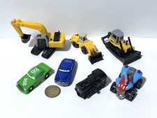 Lotto Giochi Mini Auto Uovo Kinder Sorpresa Cars Bobcat Camion Treno Quad Piccol