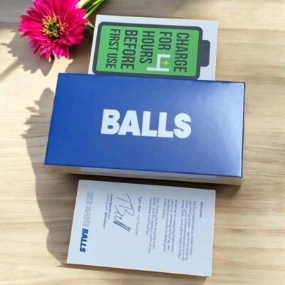 BALLS Men's Electric Cordless Pubic Hair Clipper Trimmer Waterproof Groin Body Shaver