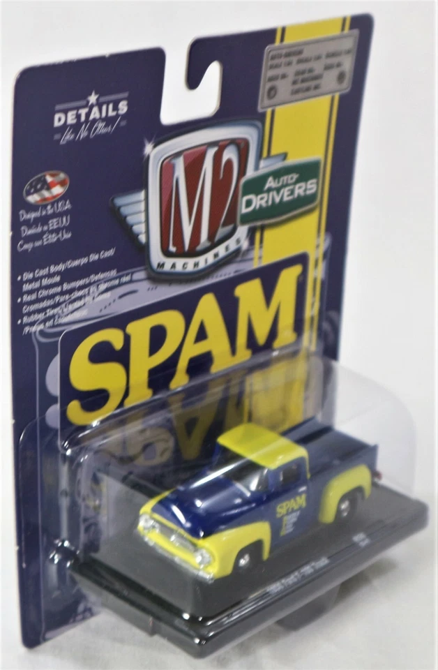 1956 FORD F-100 TRUCK DIE-CAST 1:64 SCALE MODEL CAR SPAM - Image 3 of 4