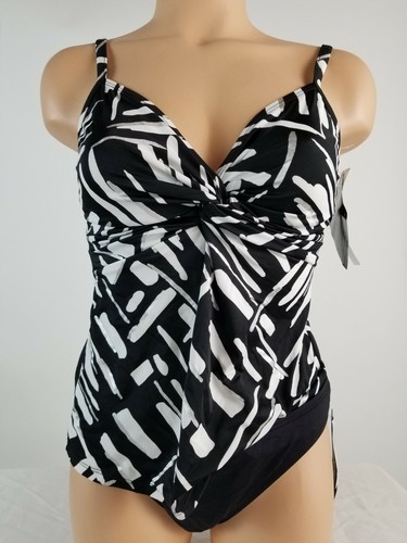 Miraclesuit & La Blanca Women's Swimwear 2 PC Swimsuit Top Bottom Size 6,8,10,S - Picture 3 of 9