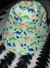 Toddler Reversible Bucket Hat Dinosaur Print