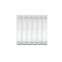 Clear Gumball Tubes | 6ct, New, Free Shipping on sale Clear Gumball Tubes | 6ct, New, Free Shipping on sale