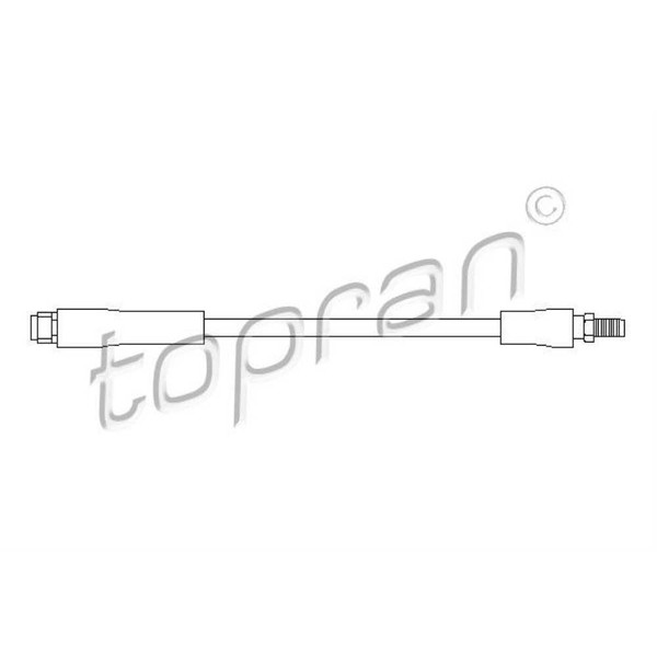 Topran Bremsschlauch Vorne Links Rechts FüR Mercedes A-Klasse E-Klasse T-Model-image