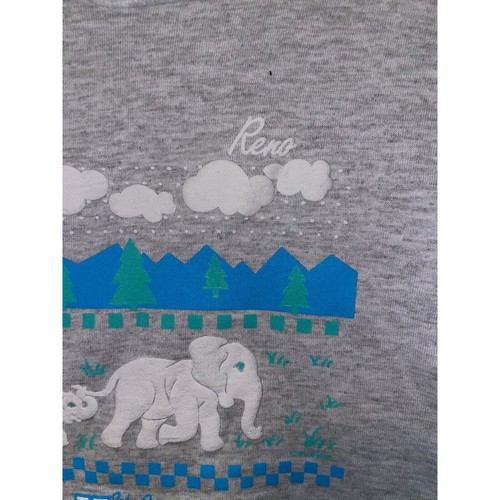 90s Youth John Ascuaga's Nugget Reno NV Elephant Shirt Graphic Kid Children M - Picture 3 of 9