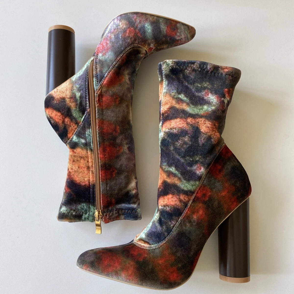 multi coloured boots uk