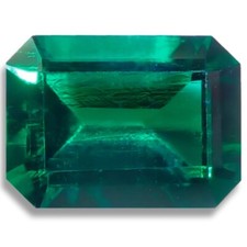 Lab Created Emerald Octagon Cut 4 options Faceted Loose Gems since 1989 USA