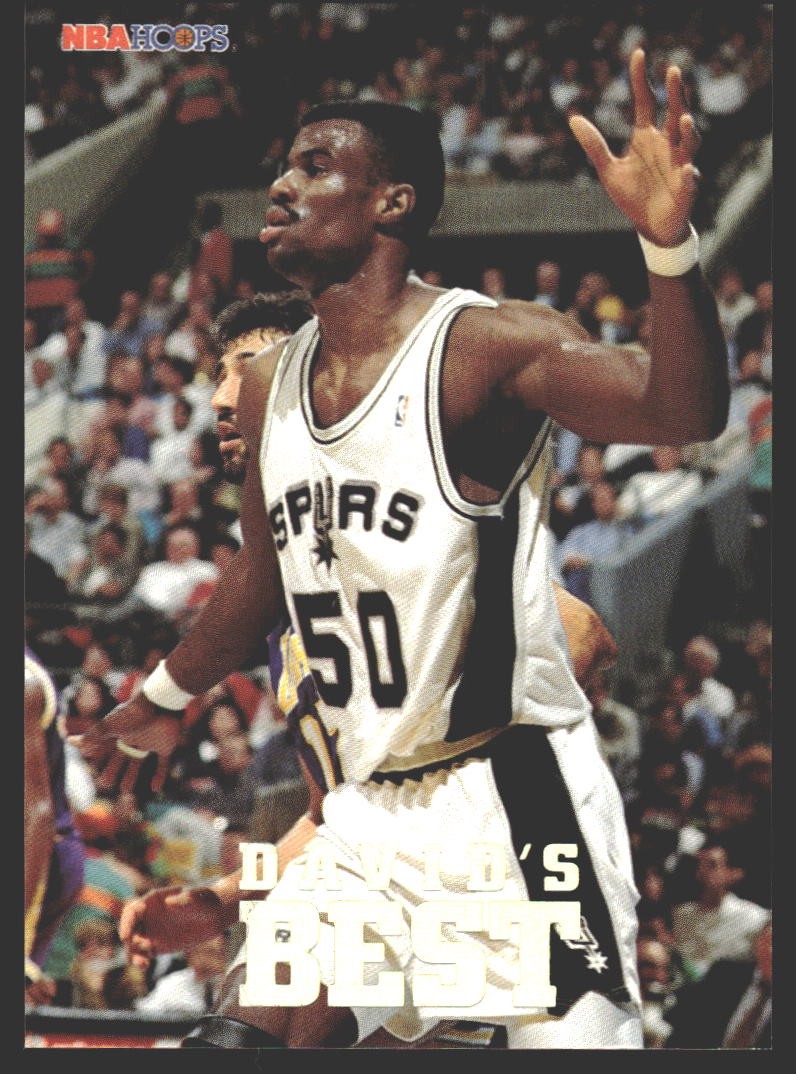 David Robinson #DB1 1993-94 Hoops David's Best San Antonio Spurs