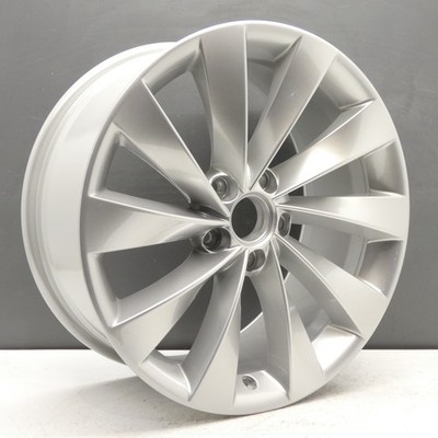 VW SCIROCCO PASSAT CC 18'' SILVER ALLOY WHEEL RIM 8J OEM 3C8601025AB GENUINE X1