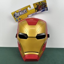 Marvel Heroes Avengers Iron Man Mask Costume Halloween Wearable Party Helmet