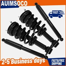 Qty(4) Amortiguadores Delanteros Traseros Izq/Der For 2007-2013 GMC Sierra 1500