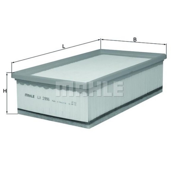 Mahle Filtereinsatz Luftfilter FüR CitroëN C5 III Break C6 Peugeot 407 Coupe-image