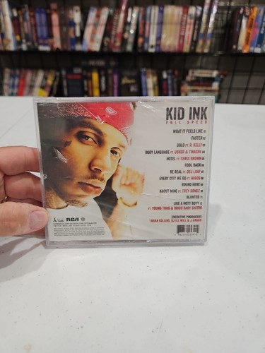 Kid Ink Full Speed (CD) Album πΊπΈ BUY 5 GET 5 FREE π CASE IS CRACKED - Foto 4 di 4