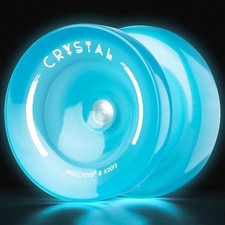MAGICYOYO K2 Responsive Yoyo Glow in The Dark, Small, Fluorescent Blue
