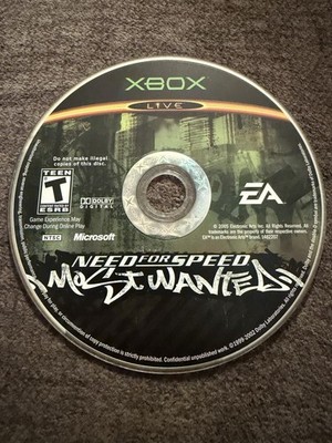 Need for Speed: Most Wanted (Microsoft Xbox, 2005) Disc Only!