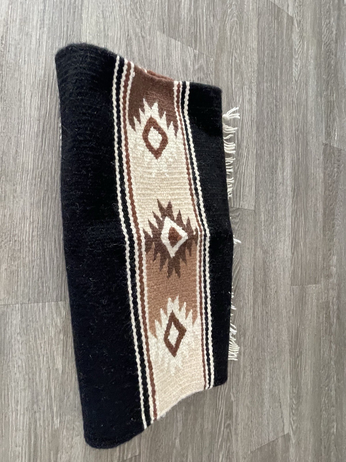 Southwestern Saddle Blanket Wall Hall Runner Hanging Rug 40 Inches x 20 Inches