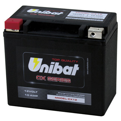 Batterie UNIBAT Leistung 12V 10AH Kawasaki Vulcan 900 Klassisch Custom 900 06-23