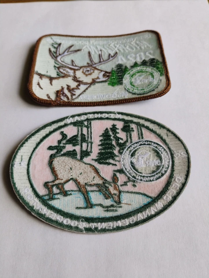 2024 & 2025 MICHIGAN SUCCESSFUL DNR DEER HUNTING PATCHES - BEAR - TURKEY - ELK - Image 2 of 4