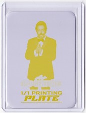 Tim Curry 2026 Leaf Metal Pop Century Yellow Printing Plate Card 1/1 Pennywise