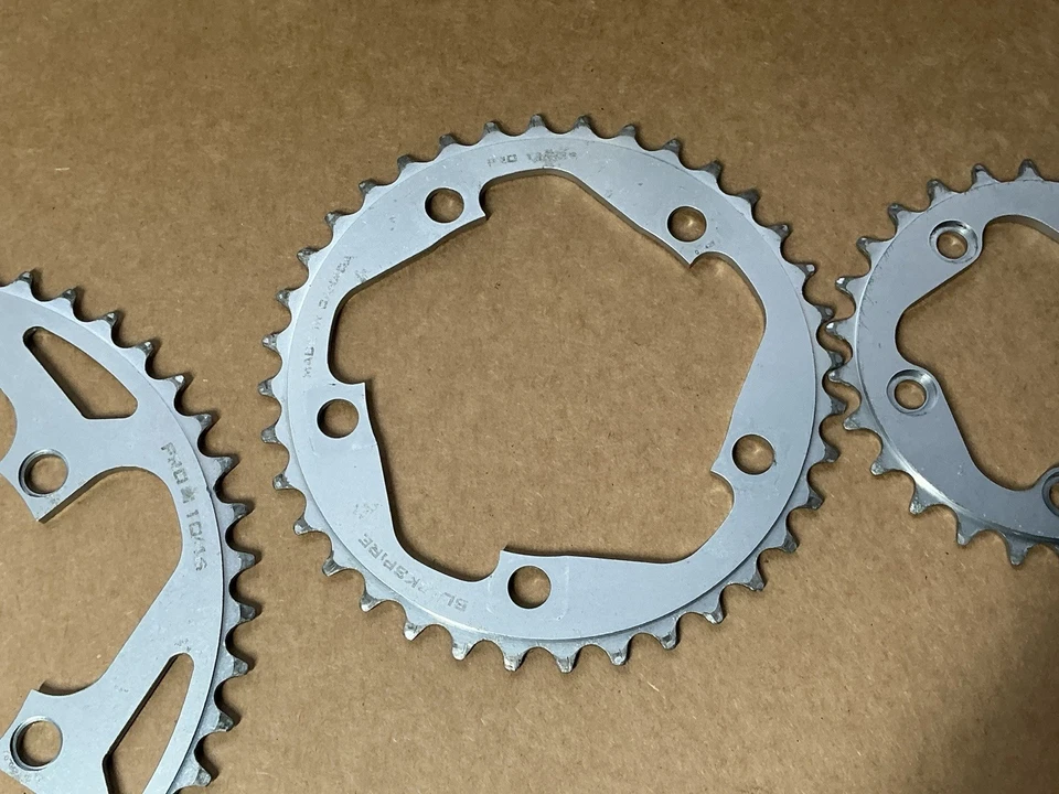 Blackspire Pro Chainrings 46-36-26 Tooth 110mm BCD 7 Speed Aluminum Vintage MTB - Image 3 of 4