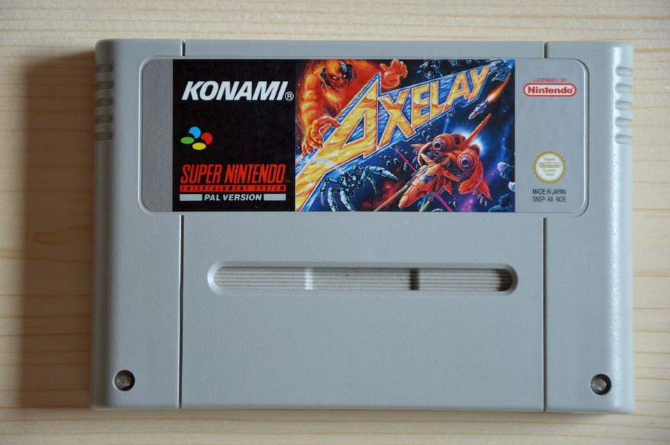 SNES - Axelay für Super Nintendo - Bild 1 von 1